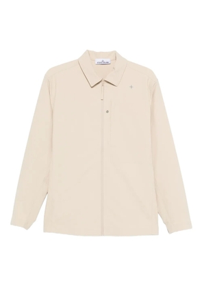 Stone Island Stellina zip-up shirt jacket - Neutrals