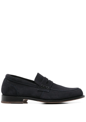 Tricker's suede loafers - Blue