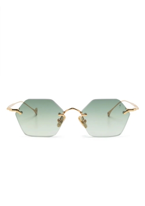 Eyepetizer Carnaby geometric-frame sunglasses - Gold