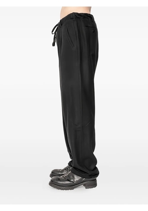 Andrea Ya'aqov drawstring-waist trousers - Black