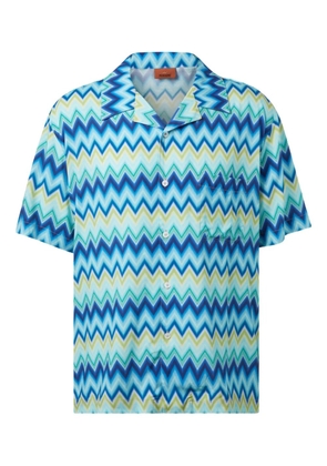 Missoni short-sleeves shirt - Blue