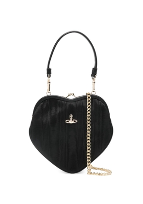 Vivienne Westwood heart orb satchel - Black