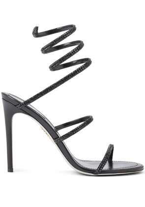 René Caovilla 105mm Cleo sandals - Black