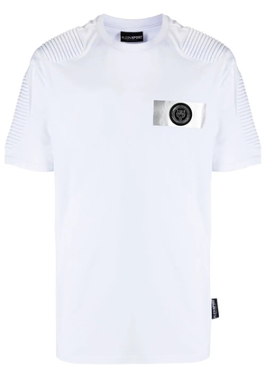 Plein Sport logo-patch short-sleeved T-shirt - White
