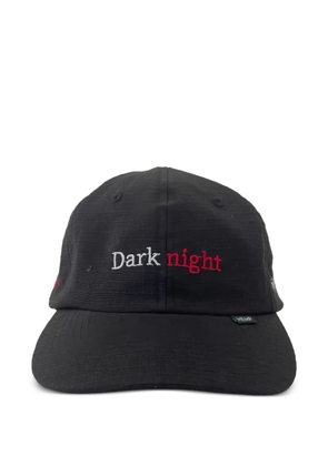 MANASTASH embroidered-text baseball cap - Black