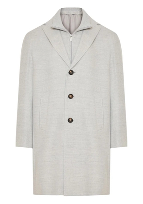 Eleventy layered coat - Grey