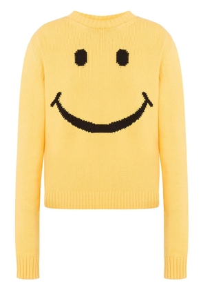 Moschino Smiley sweater - Yellow