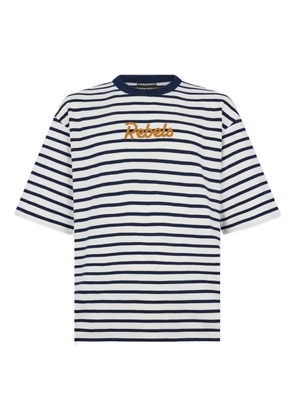 DSQUARED2 striped rebels t-shirt - White