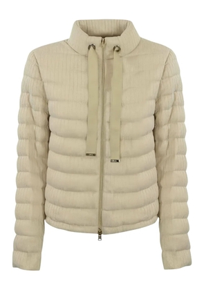Herno padded high-neck jacket - Neutrals