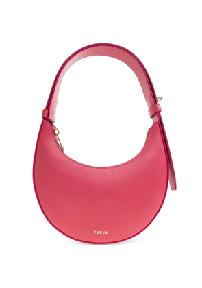 Furla mini Delizia leather tote bag - Pink
