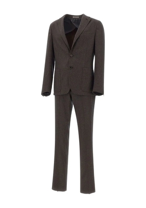 Corneliani two-button wool suit - Brown