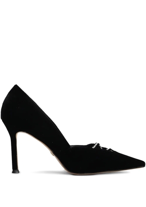 Lola Cruz 95mm Daurel pointed-toe pumps - Black