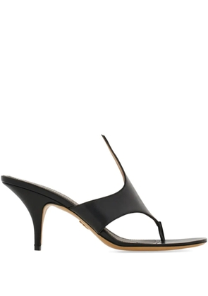 Ferragamo 70mm Fiamma sandals - Black