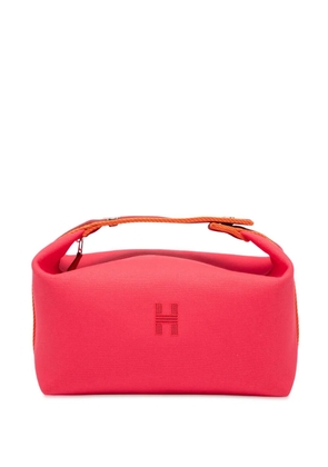 Hermès Pre-Owned 2020-2025 Large Canvas Bride A Brac vanity bag - Pink