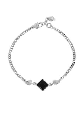 Alexander McQueen skull curb-chain bracelet - Silver