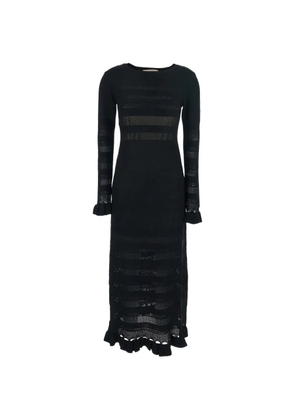 TWINSET ruffled-detail dress - Black