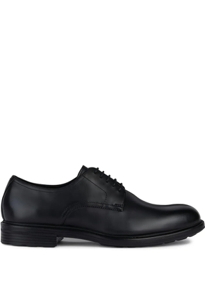 Geox Wlak Pleasure leather lace-up shoes - Black