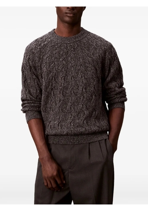 Calvin Klein cable-knit sweater - Grey