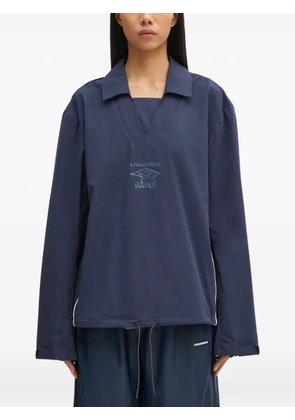 Rains x Umbro drawstring sweatshirt - Blue