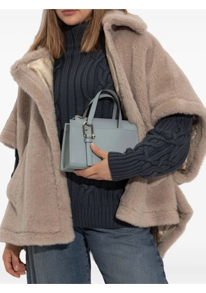 Furla Nuvola leather tote bag - Blue