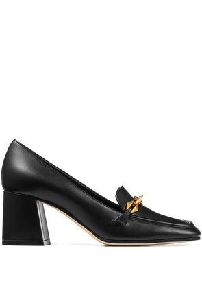 Jimmy Choo 65mm Diamond Tilda leather pumps - Black