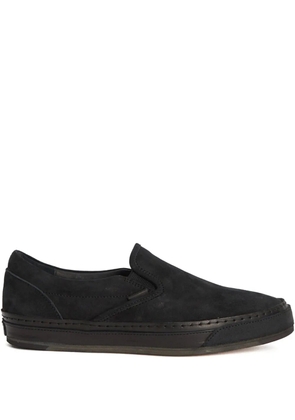 Hender Scheme suede slip-on sneakers - Black