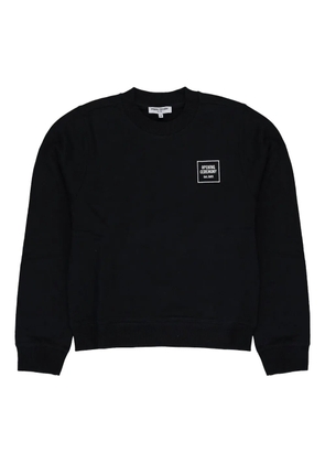 Opening Ceremony logo-detail cotton sweatshirt - Black