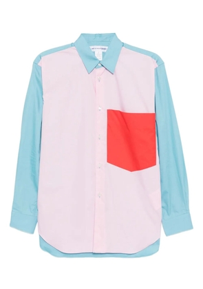Comme Des Garçons Shirt colour-patch shirt - Pink