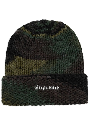 Supreme Gradient Spacedye beanie hat - Green