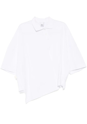 Gaze De Lin asymmetric polo top - White