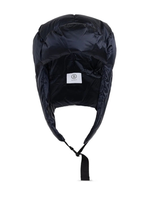 BOGNER quilted earflap hood - Black