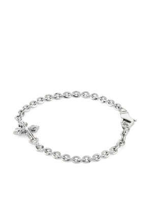 Emanuele Bicocchi Avelli cross bracelet - Silver