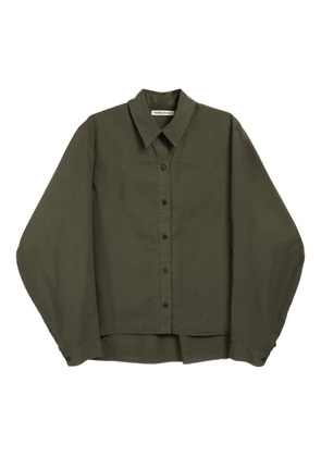 YMC Kengo buttoned shirt - Green