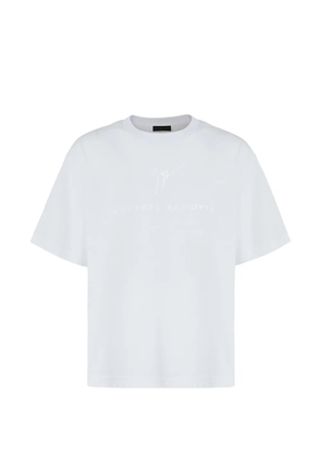 Giuseppe Zanotti Lr-67 logo-detail crew-neck T-shirt - White