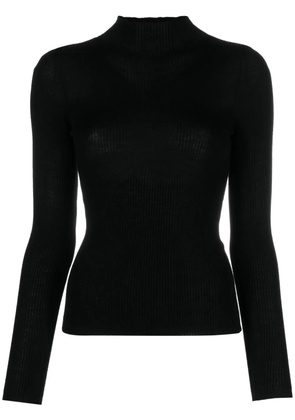 TWINSET ribbed-knit wool jumper - Black