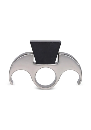 Etro Vintage sculptured geometric ring - Silver