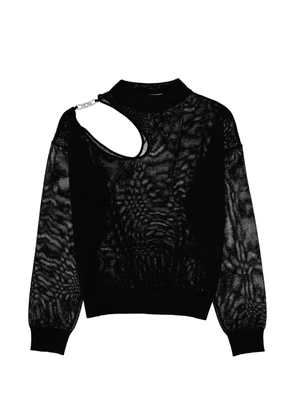 Circus Hotel cut-out top - Black