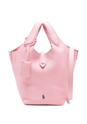 Polo Ralph Lauren top handle charm tote bag - Pink