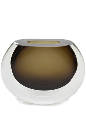 Gardeco 92 curved-corners glass vase - Yellow