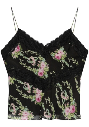 LoveShackFancy Brimsley tank top - Black