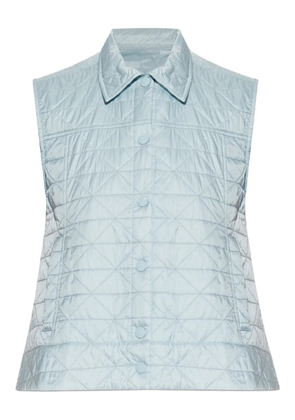 Moncler quilted gilet - Blue