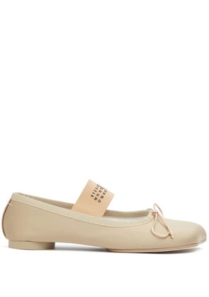 MM6 Maison Margiela Anatomic Ballerinas - Neutrals
