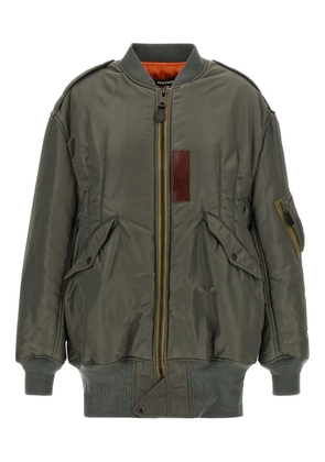 Junya Watanabe padded bomber jacket - Green