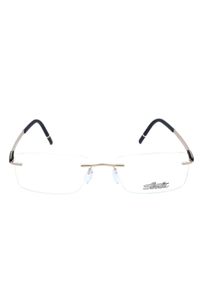 Silhouette rimless glasses - Gold