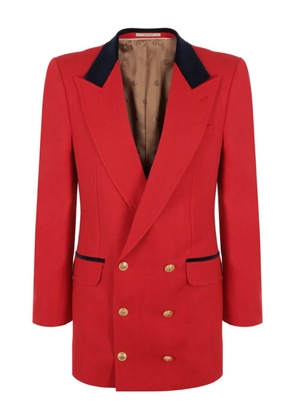 Gucci peak-lapels double-breasted blazer - Red