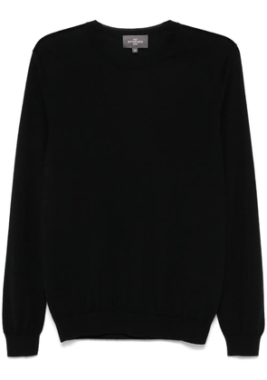 BOMPARD extrafine round neck sweater - Black