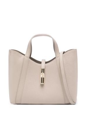 Furla Goccia buckle tote bag - Neutrals