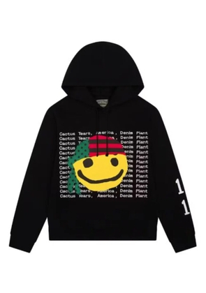 Denim Tears cotton graphic hoodie - Black