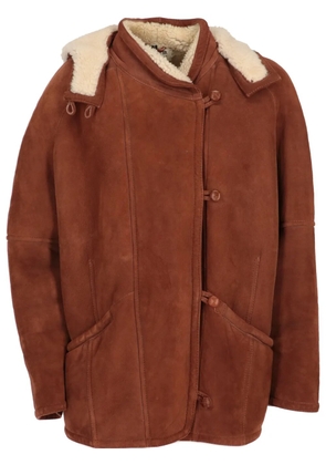 A.N.G.E.L.O. Vintage Cult 1980s suede coat - Brown