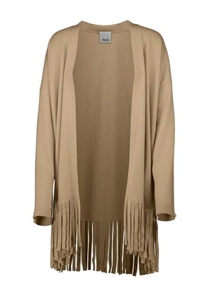 Allude cashmere cardigan - Neutrals